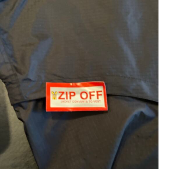 Men's The Weather Company, Golf Windbreaker Converts to Vest, Size Large, NWT - Picture 4 of 5